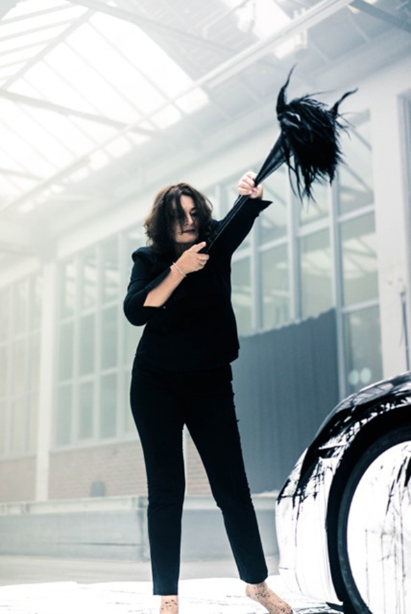 dance with the brush