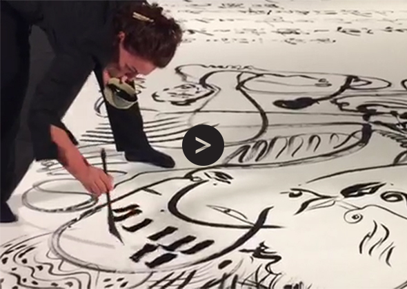sibylle schwarz livedrawing