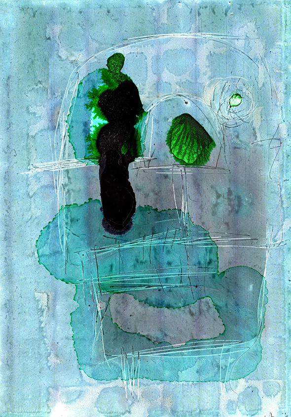 woman and shell