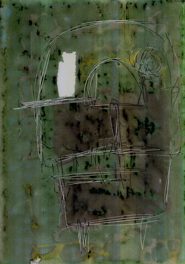 green face